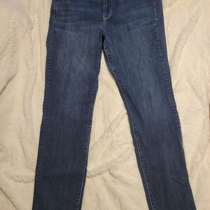 American Eagle High Rise Jeggings 14 Regular Blue Women's Jeans